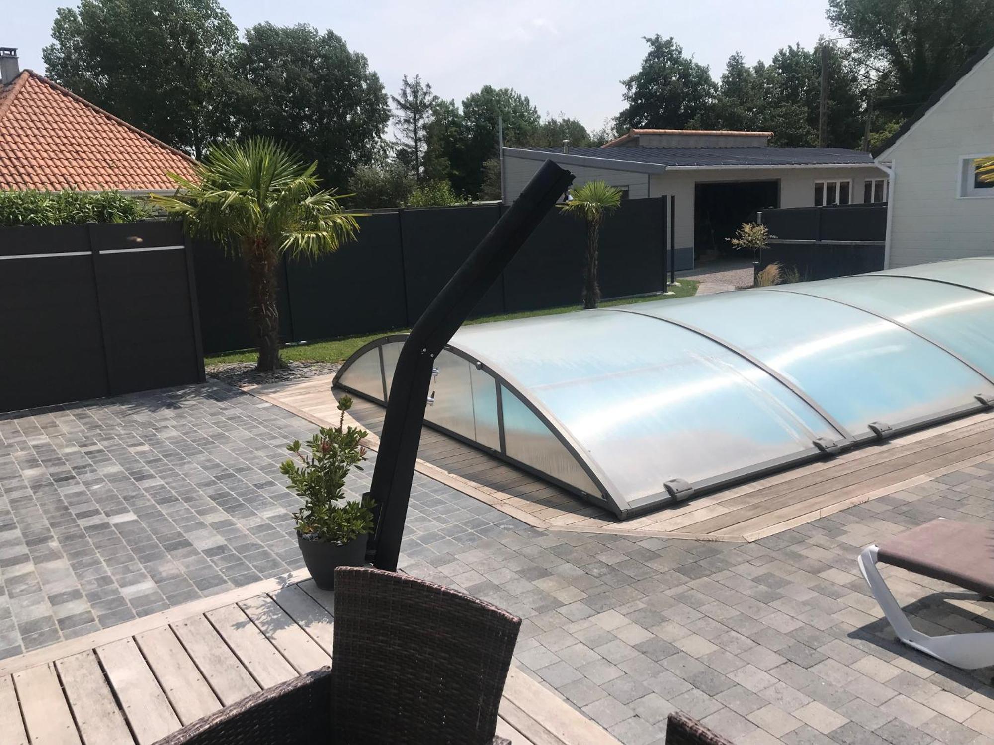 Gite Spa Sauna Piscine Aubin-Saint-Vaast Buitenkant foto