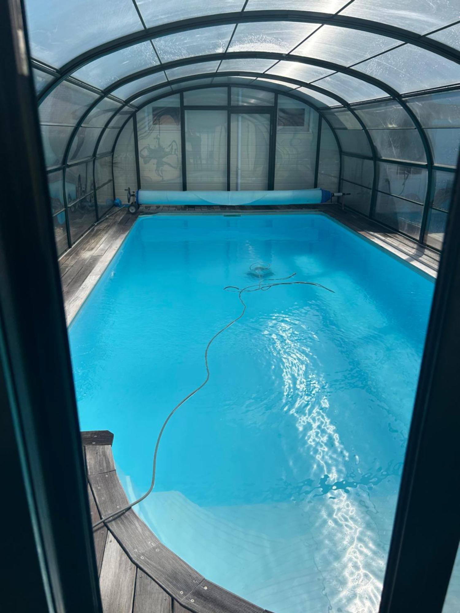 Gite Spa Sauna Piscine Aubin-Saint-Vaast Buitenkant foto